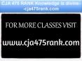CJA 475 RANK Knowledge is divine--cja475rank.com PowerPoint PPT Presentation