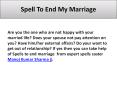Spells To End My Marriage PowerPoint PPT Presentation