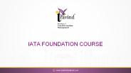 IATA Foundation | Course Details| Travind