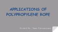 Polypropylene rope suppliers in UAE | Roma Enterprises PowerPoint PPT Presentation