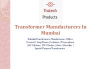 Transformer Manufacturers In Mumbai (10)