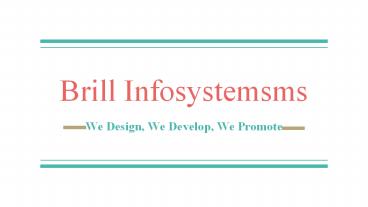 Hire Dedicated Android Developer | Brillinfosystems