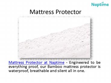 Queen Size Mattress Protector at Naptime