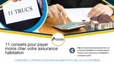 11 Conseils pour trouver l'assurance habitation la moins cher