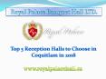 Top 3 Reception Halls to Choose in Coquitlam in 2018 PowerPoint PPT Presentation