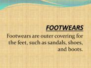 Footwears