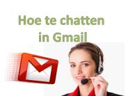 Hoe te chatten in Gmail