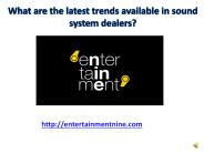 Sound system dealers for restaurants in Bangalore