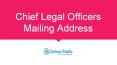 Chief Legal Officers Mailing Address PowerPoint PPT Presentation