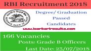 RBI Grade B Notification 2018