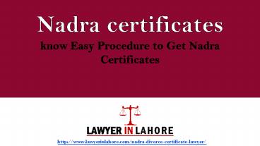 Easy Procedure to Get Nadra Certificates (1)