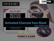 Activated Charcoal Face Mask (1)