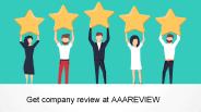 Get company review at AAAREVIEW