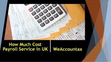 How Much Cost Payroll Service in UK