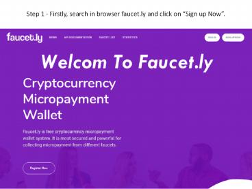FaucetHub alternative is now Faucet.ly
