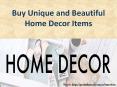 Buy Unique and Beautiful Home Decor Items