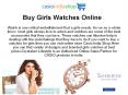 Buy Girls Watches Online