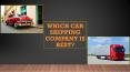 Which car shipping company is best? PowerPoint PPT Presentation