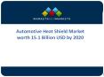 Automotive Heat Shield Market-Opportunities in Future with Different Segments PowerPoint PPT Presentation