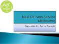 Meal Delivery Service Melbourne | Eat in Tonight PowerPoint PPT Presentation