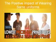 Positive Impact Of Wearing Same Uniforms (1)