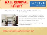 Wall Removal Sydney