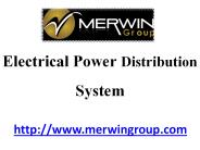 Electrical Power Distribution System - www.merwingroup.com (5)