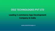 Leading e-commerce app development company in India