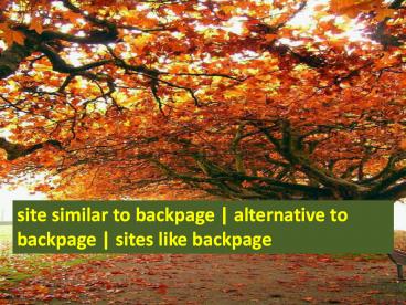 Backpage Prince-george | site similar to Backpage | alternative to backpage