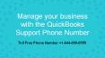 Manage Your Business With The QuickBooks Support Phone Number- Free PPT PowerPoint PPT Presentation