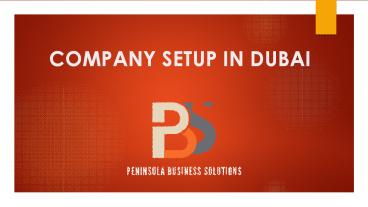 UAE holding company setup