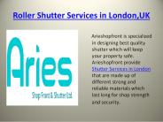 Roller Shutter Services in London (1)