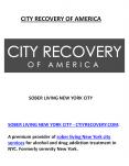Sober Living New York at CityRecovery.Com NYC, USA PowerPoint PPT Presentation
