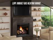 LOPI: INBUILT GAS HEATING RANGE