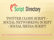 Twitter Clone Script - Social Networking Script - Social Media Script