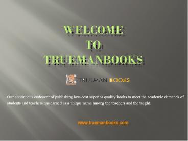 Trueman Book publisher Company (3)