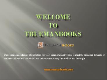 Trueman Book publisher Company (4)