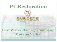 Best Water Damage Company Moreno Valley