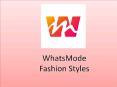 WhatsMode : Latest high street and influencer brands fashion PowerPoint PPT Presentation