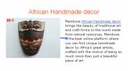 African Handmade decor (1)