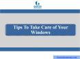 Tips To Take Care of Your Windows PowerPoint PPT Presentation