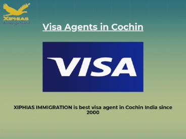 Visa Agents in Cochin India