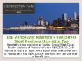 Vancouver West Realtors Henrietta Tan