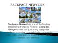 Backpage Newyork | Alternative to Backpage | Site Similar To Backpage PowerPoint PPT Presentation