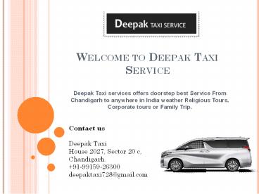 Taxi For Delhi Airport In Chandigarh