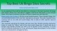 Top Best Uk Bingo Sites Secrets PowerPoint PPT Presentation