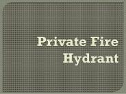 Private Fire Hydrants