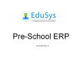 Nursery School Management System Software ppt PowerPoint PPT Presentation