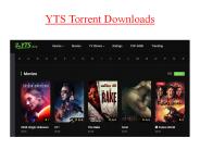 YTS Torrent Downloads