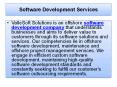 Software Development Services Company - Software Consulting Services Company